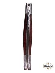 Laguiole By Flying Colors Wood Handled Folding Knife With Corkscrew